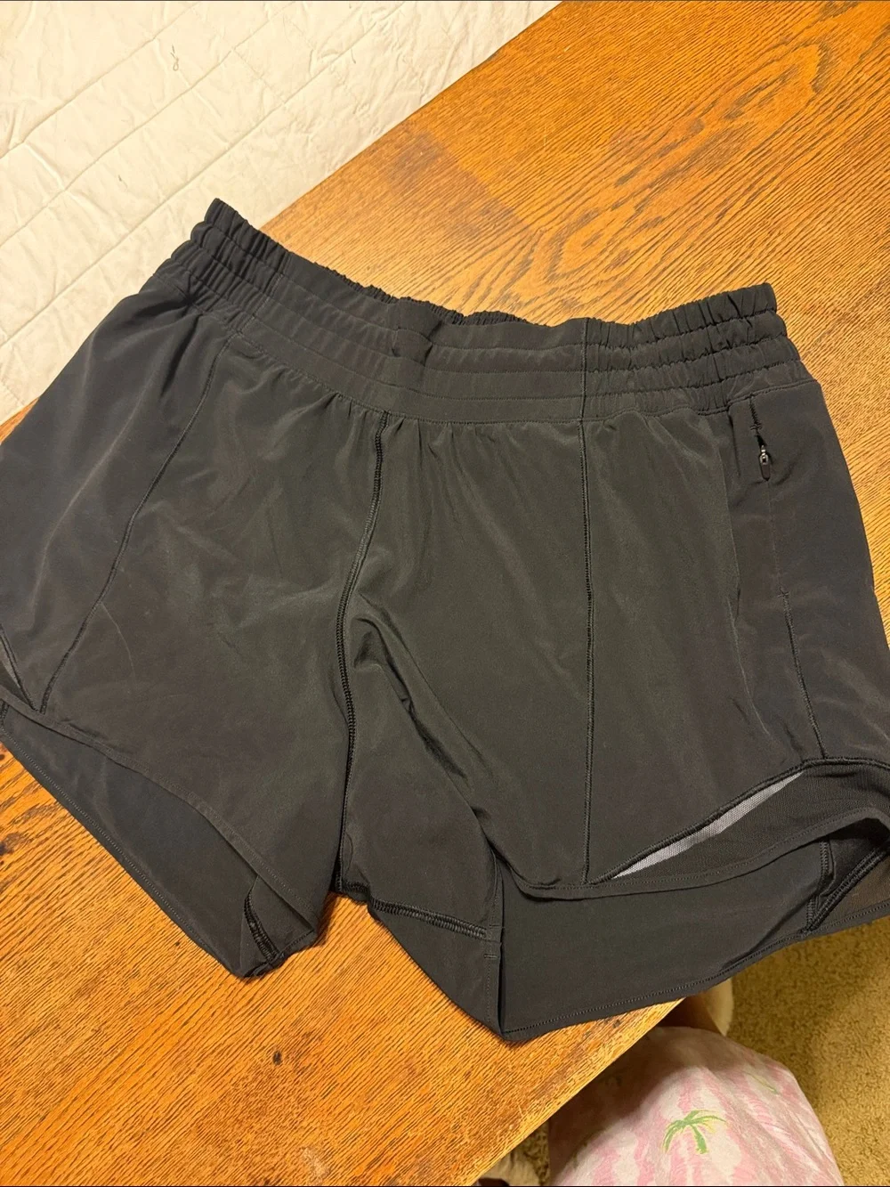 lululemon athletica Black Women's Athletic Running Shorts